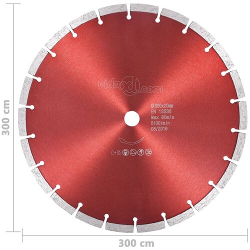  Dijamantni disk za rezanje čelični 300 mm Slike