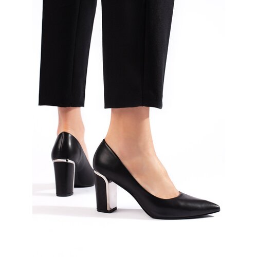 Shelvt Women&amp;#039;s stiletto pumps black Slike