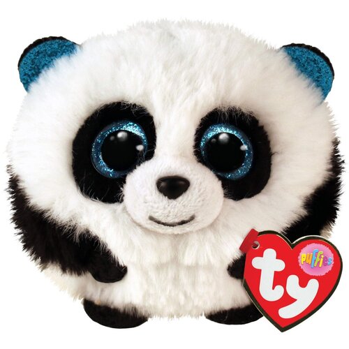Ty Pliš Puffies BAMBOO - panda Cene
