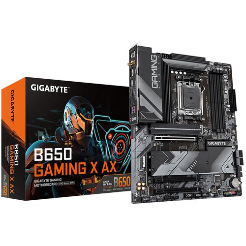 Gigabyte MB B650 GAMING X AX AM5, 4xDDR5, 3xM.2, 4xSATA 8xUSB, HDMI, DP, ATX Slike