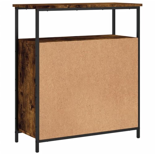  Komoda boja dimljenog hrasta 70 x 30 x 80 cm konstruirano drvo Smeđa Slike