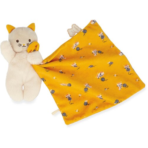 Kaloo ninica carr&amp;eacute; douceur cat yellow Slike