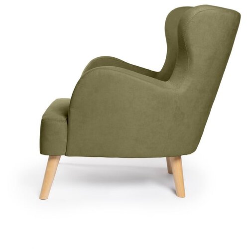 Bonami Selection Zelena wing fotelja Noemye &amp;ndash; Slike
