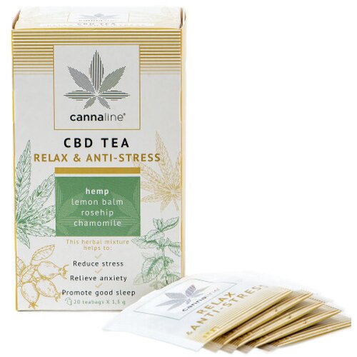  CBD Relax & Anti-stress Tea, čajna mešanica Cene