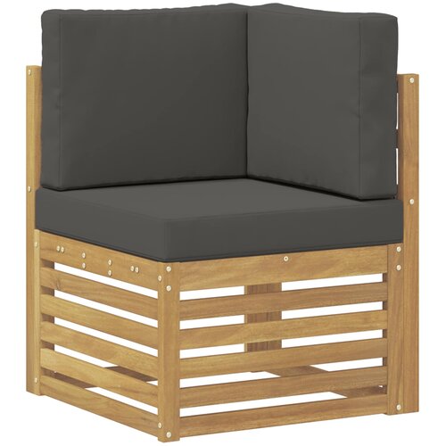  Set vanjskih sofa 5 pcs Bijela i antracit 251 x 132,5 x 73 cm Slike