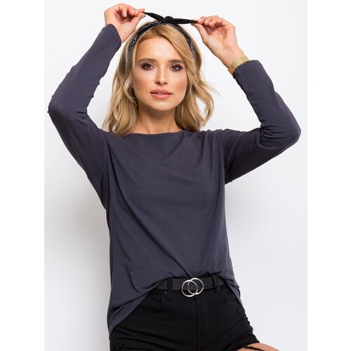 BASIC Feel Good Blouse-RV-BZ-5121.18P-graphite Cene