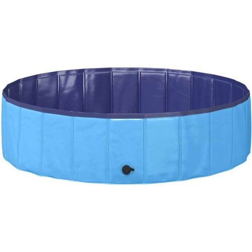  Sklopiva bazen za pse Plava 120 x 120 x 30 cm PVC - Plava 120 x 30 cm Cijene