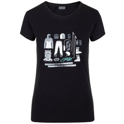 Kilpi Women's short sleeve T-shirt TORNES-W Black Cene