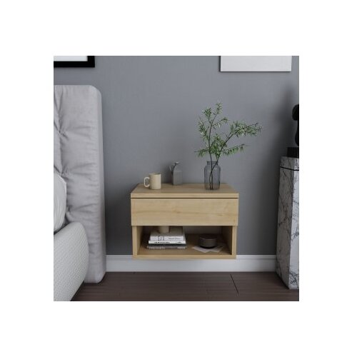 Hanah home Jamot Noćni stočić, 44.6x29x31.9 cm, Braon Cene