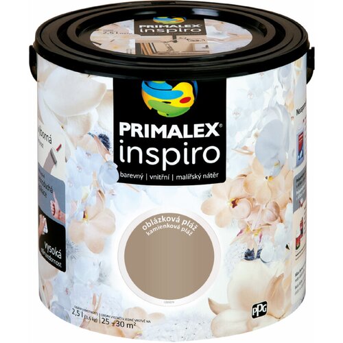  Notranja stenska barva Primalex Inspiro (barva: prodnata plaža, 2,5 l) Cene