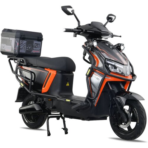 Galaxy Električni bicikl 10" DEFENDER (250W 60V/23Ah) GRAFEN crna/narandžasta Cene
