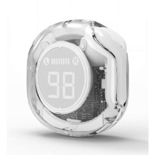 Gembird Bluetooth slušalice TWST-01-W/ TWS/ LCD/ bela Cene