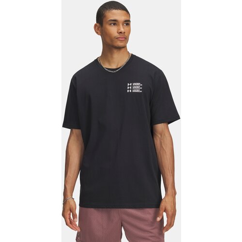 Under Armour Men's T-shirt UA TRIPLE STACK LC LOGO SS-BLK - Men's Cene