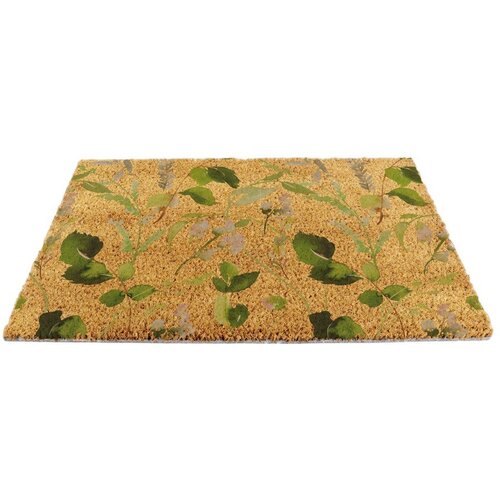 Artsy Doormats Predpražnik iz kokosovih vlaken 40x60 cm Watercolour Leaves – Cene