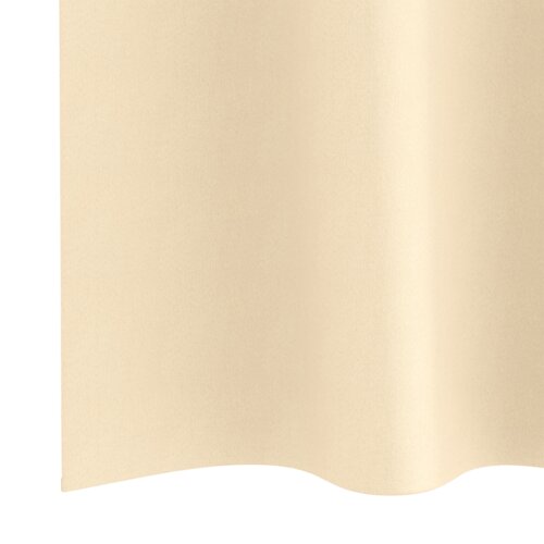 VidaXL Zavjese sa zavjesama 2 pcs Krema 260 x 140 cm Poliester Slike
