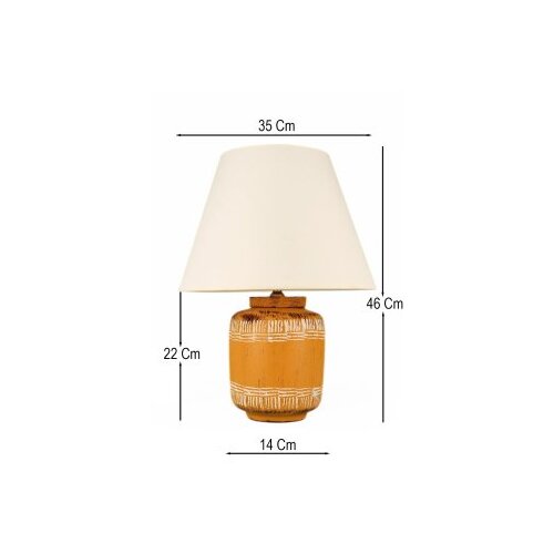 Opviq BK059 orange table lamp Cene