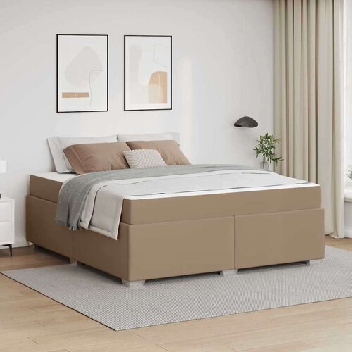  Konstrukcija postelje z vzmetnico Kapučino 180 x 200 cm blago, (5000126421) Cene