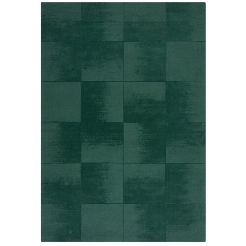 Flair Rugs Petrolej zeleni ručno rađen vunen tepih 160x230 cm Demi Check Ombre – Cene