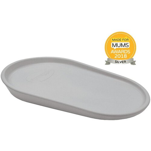 Shnuggle silikonska mekana podloga za prematanje Squishy - Grey Slike