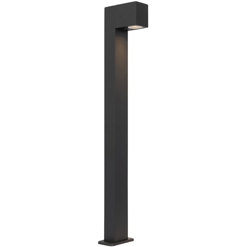 QAZQA Industrijska stoječa zunanja svetilka temno siva 80 cm IP44 - Baleno Cene