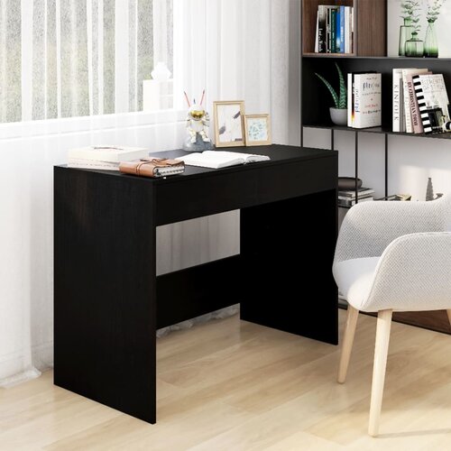  Radni stol crni 101 x 50 x 76,5 cm od konstruiranog drva Cene