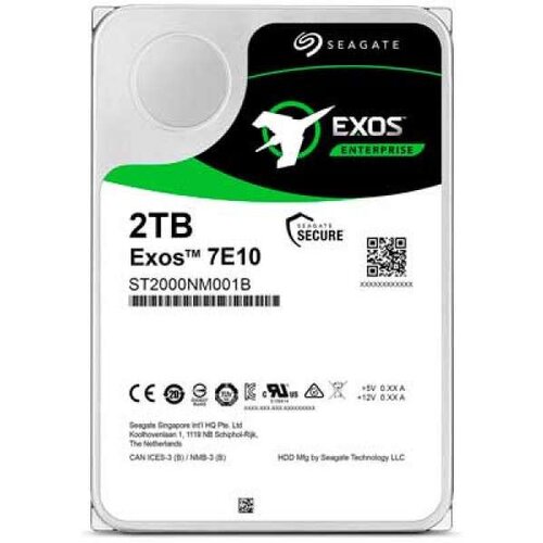 Seagate hdd sas 2TB exos 7E10 ST2000NM001B 7200rpm 256MB enterprise Cene