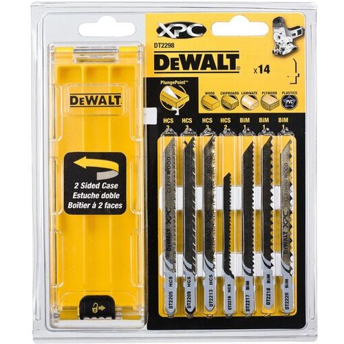 Dewalt 14-delni set listov za vbodne žage DT2298 Cene