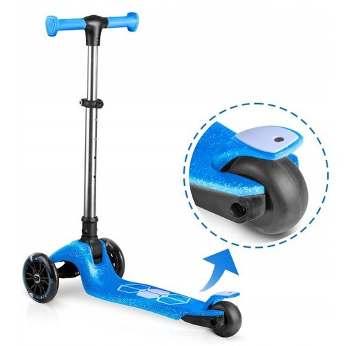 Ricokids Jelly otro&amp;scaron;ki romobil s 3 kolesi in LED osvetlitvijo &amp;ndash; modra Slike