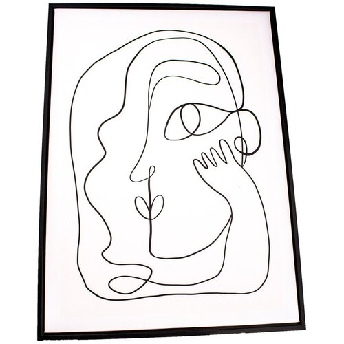 Dakls Zidna slika s okvirom Silhouette, 45 x 60 cm Cijene