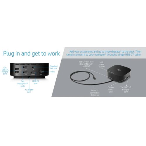 HP USB-C Dock G5 docking statiUSB-C Dock G5 docking statiUSB-C Dock G5 docking station Cijene