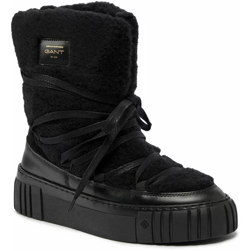 Gant Škornji za sneg Snowmont Mid Boot 27541370 Black