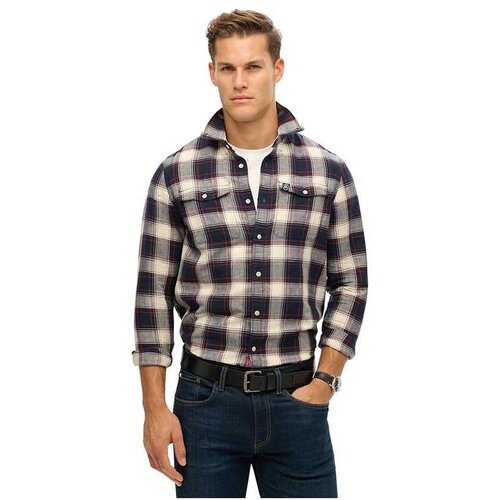 Superdry karirana muška košulja Cene
