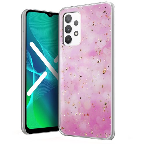 Onasi silikonski ovitek SPRINKLES za Samsung Galaxy A13 LTE A135 - roza Cene