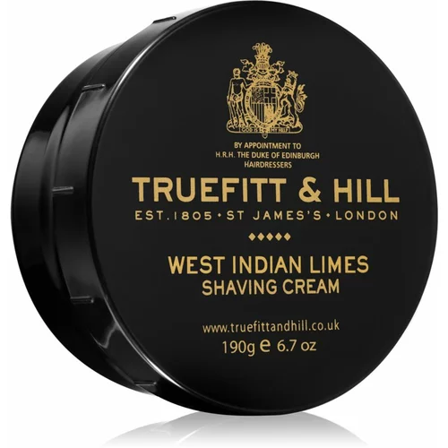 Truefitt & Hill West Indian Limes krema za britje za moške 190 g