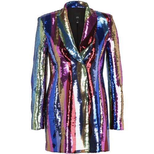 River Island Petite Obleka modra / me&amp;scaron;ane barve Slike