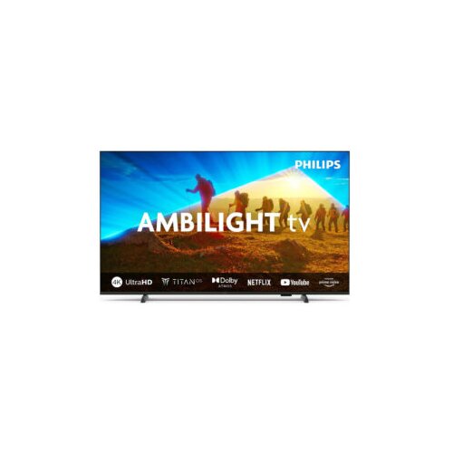 Philips 55″PUS8009 4K Titan OSAmbilight s 3 strane; HDMI 2.1Pixel Precise Ultra HD; Dolby Atmos Cijene