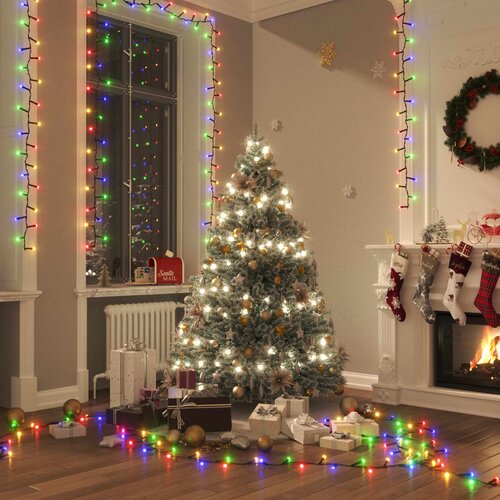 VidaXL kompaktna LED veriga s 1000 LED diodami večbarvna 10 m PVC Slike