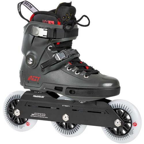 Powerslide Next Charcoal 110 rolerji, sivi, velikost: 40-41, (20664481) Cene