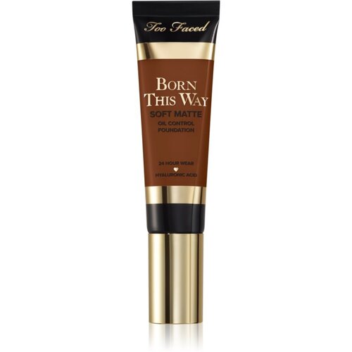 Too Faced Born This Way Soft Matte Foundation matirajući make-up nijansa Tiramisu 30 ml Slike