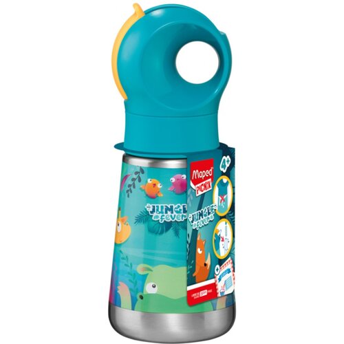 Maped lonček Miniz z ustnikom 350 ml jungle Cene
