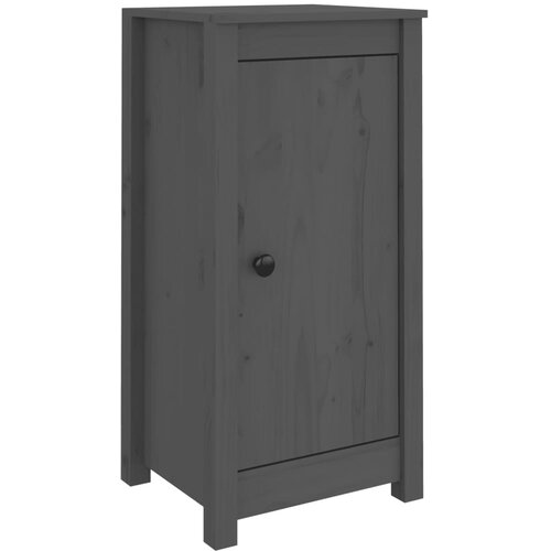 vidaXL Komoda 2 kosa siva 40x35x80 cm trdna borovina, (21073349) Cene