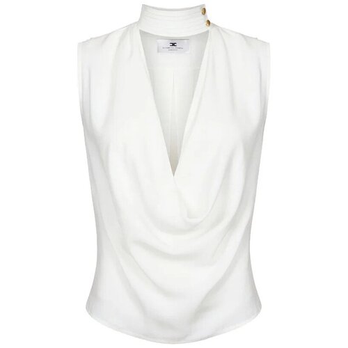 Elisabetta Franchi Topi &amp;amp; Bluze CA13461E2 Bež Slike