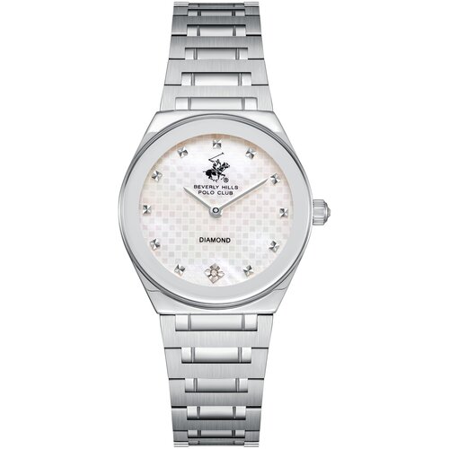 Beverly Hills Polo Club Ženski sat BP3866C.320, Sedefasto kući&amp;scaron;te, Srebrne boje Slike