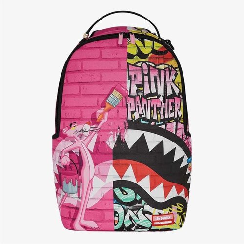 PINK PANTHER painting over graffiti dlxr Slike