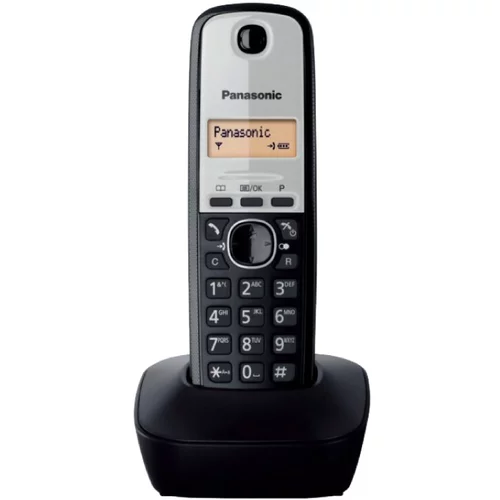 Panasonic telefon bežični, LED display, crni, KX-TG1911FXG