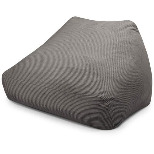 SLOWDOWN Tamno siva vreća za sjedenje od samta Sofa Snug – Cijene