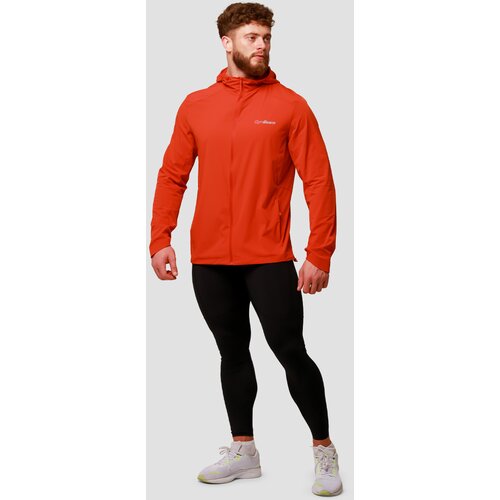 GymBeam jakna za trčanje pulse orange Slike