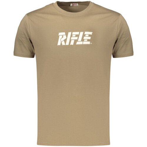 Rifle Muška smeđa majica kratkih rukava Cene