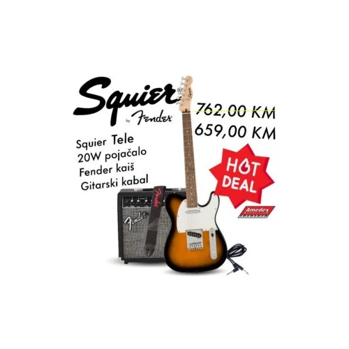  GITARA EL. Fender Squier TELE SET