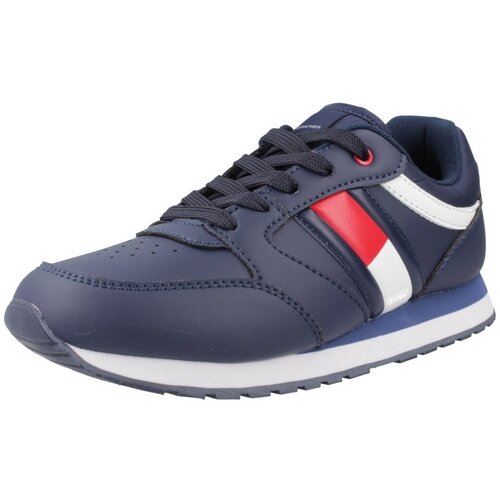 Tommy Hilfiger Modne superge LOW CUT LACE-UP Modra Slike